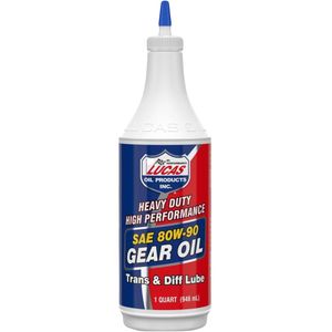 روغن دنده دستی لوکاس  مدل lucas sae 80w 90 heavy duty gear oil کد l946 حجم 946 میلی لیتر